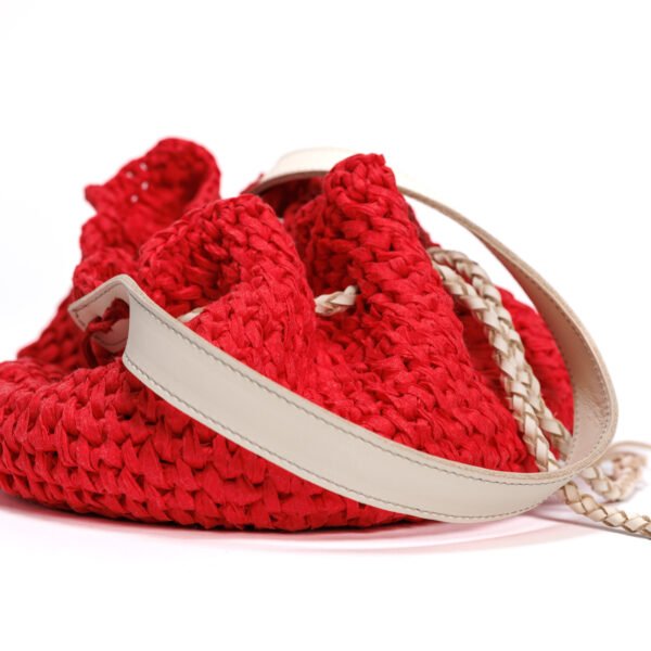 Sangria Raffia Bag - Image 3