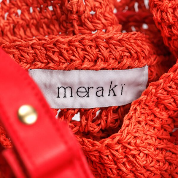 Raffia Bucket Bag - Image 4