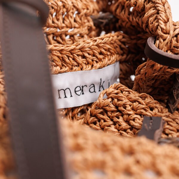 Raffia Bucket Bag - Image 5