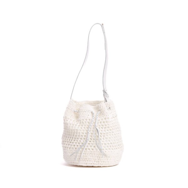 Raffia Bucket Bag - Image 2