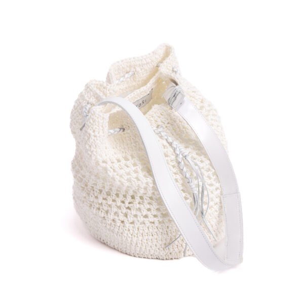 Raffia Bucket Bag - Image 5
