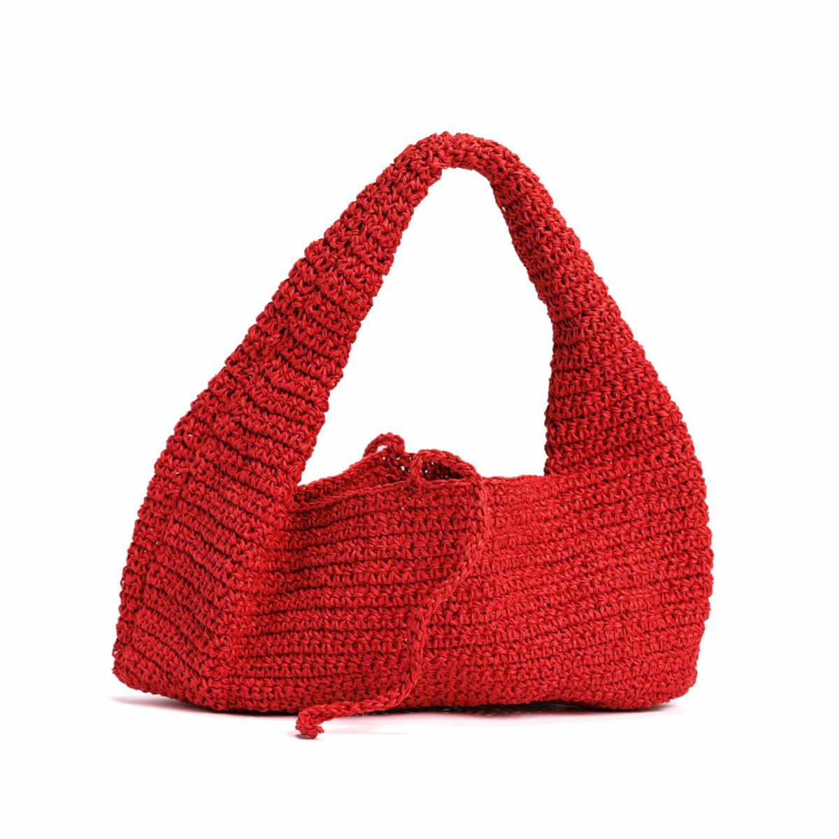 Half Moon Raffia Bag - Image 5