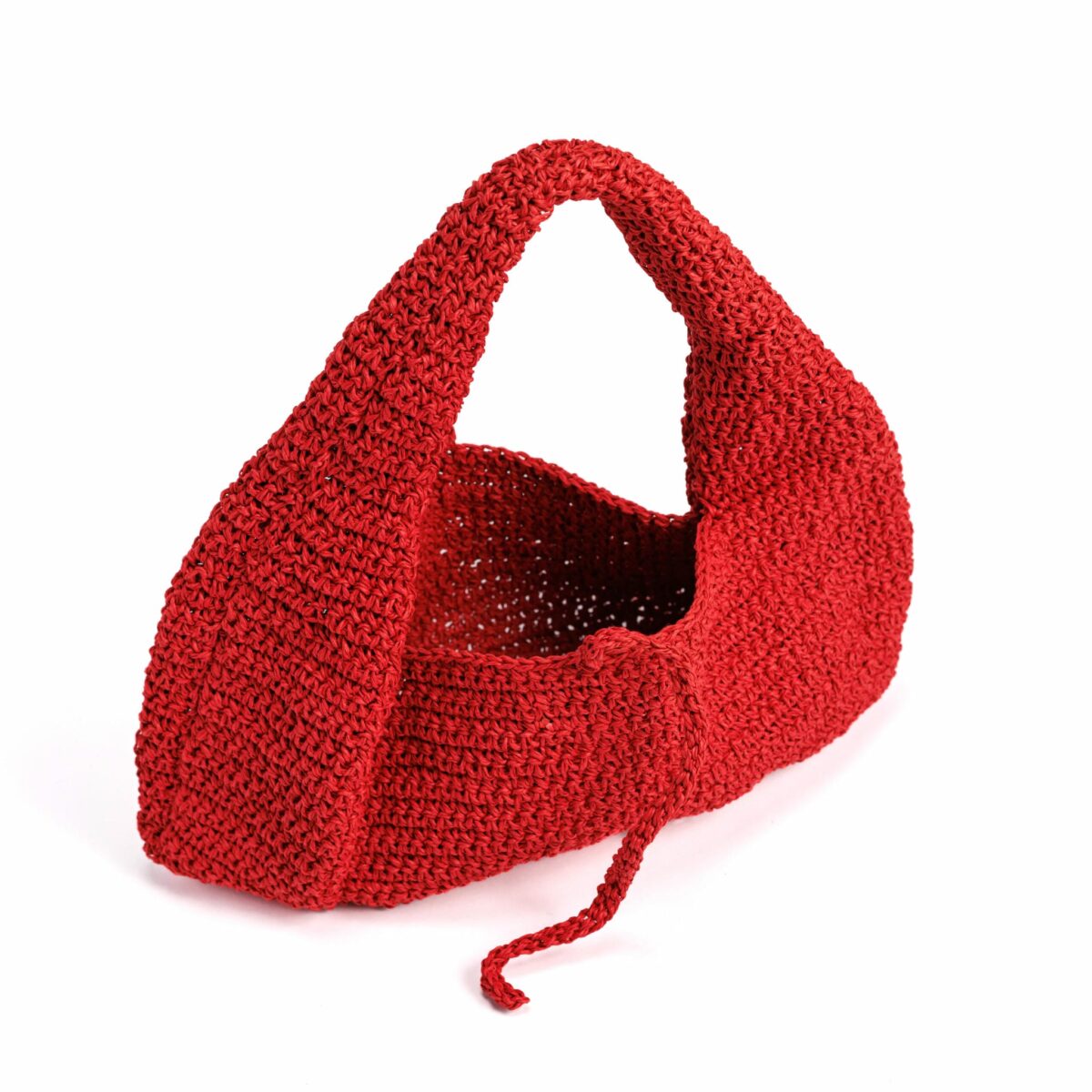 Half Moon Raffia Bag - Image 6