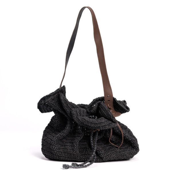 The Blooming Raffia Bag