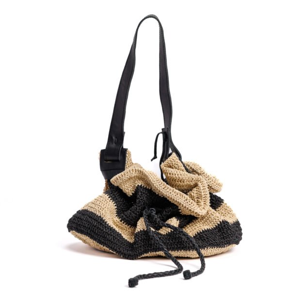 The Blooming  Raffia Bag