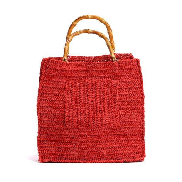 La Cereza Raffia Bag