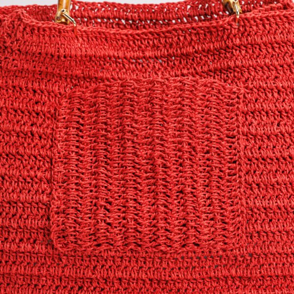 La Cereza Raffia Bag - Image 2
