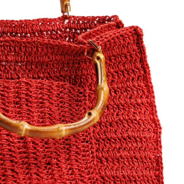 La Cereza Raffia Bag - Image 3