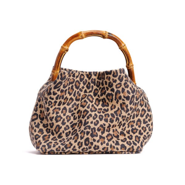 Bamboo Leopard Bag