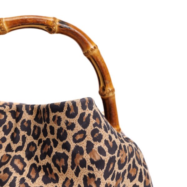 Bamboo Leopard Bag - Image 5