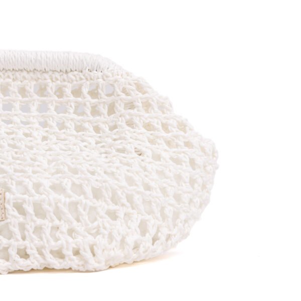 Cloud Raffia Clutch - Image 3