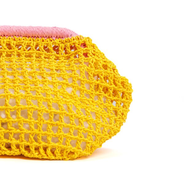 Cloud Raffia Clutch - Image 3