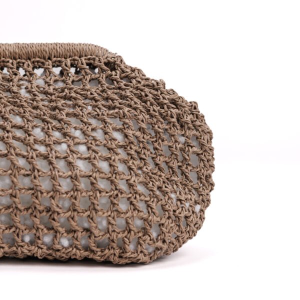 Cloud Raffia Clutch - Image 2