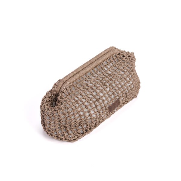 Cloud Raffia Clutch - Image 4
