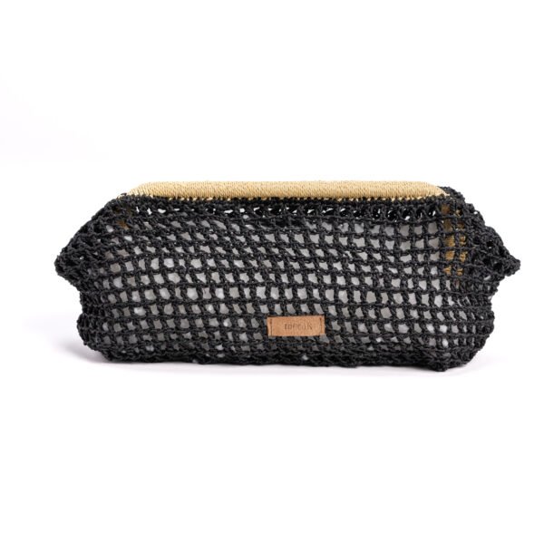 Cloud Raffia Clutch