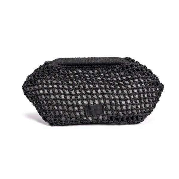 Cloud Raffia Clutch