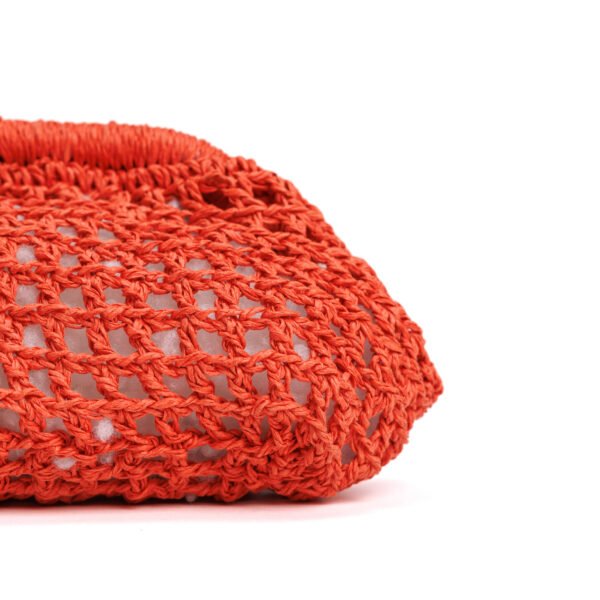 Cloud Raffia Clutch - Image 3