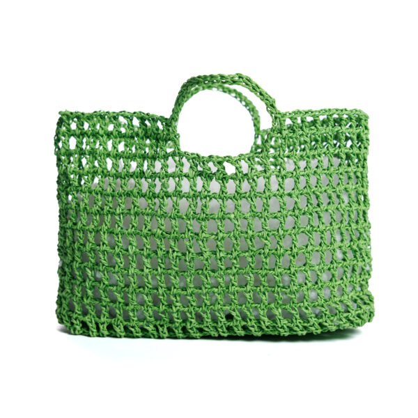 Raffia Basket Bag - Image 2