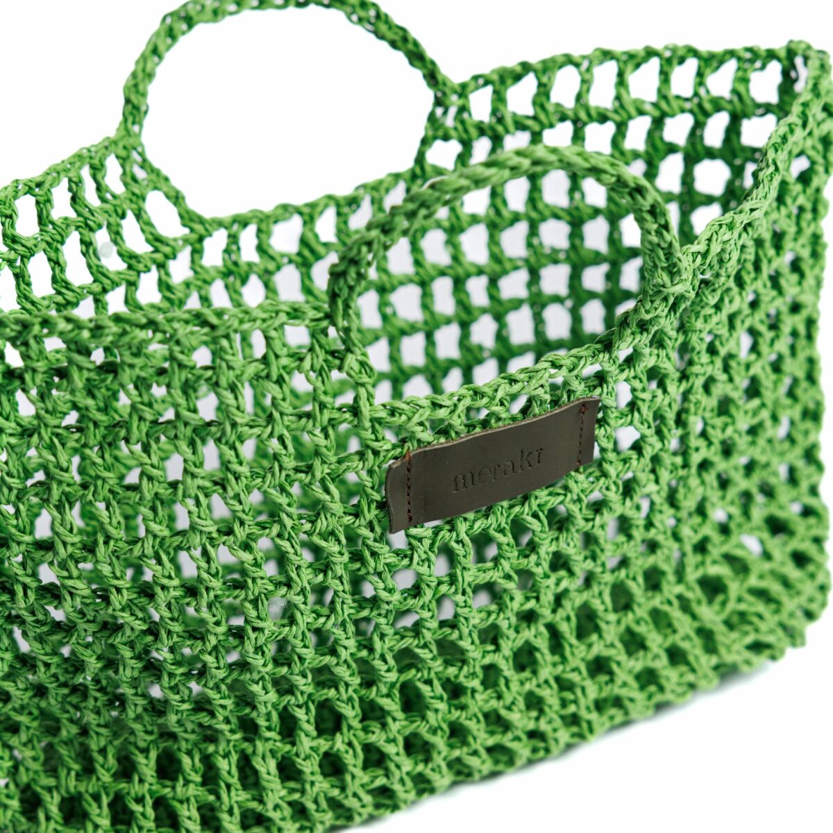 Raffia Basket Bag - Image 3