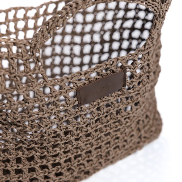 Raffia Basket Bag - Image 3