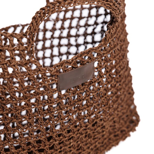 Raffia Basket Bag - Image 3