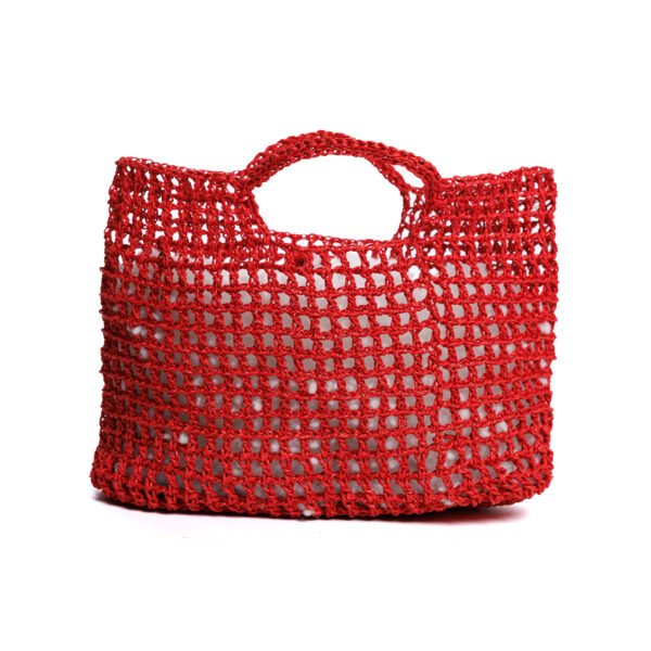 Raffia Basket Bag - Image 3