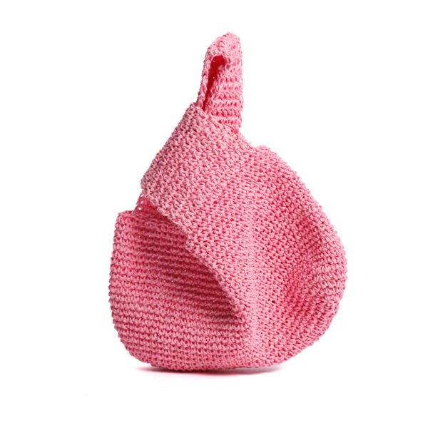 Pretzel Raffia Bag