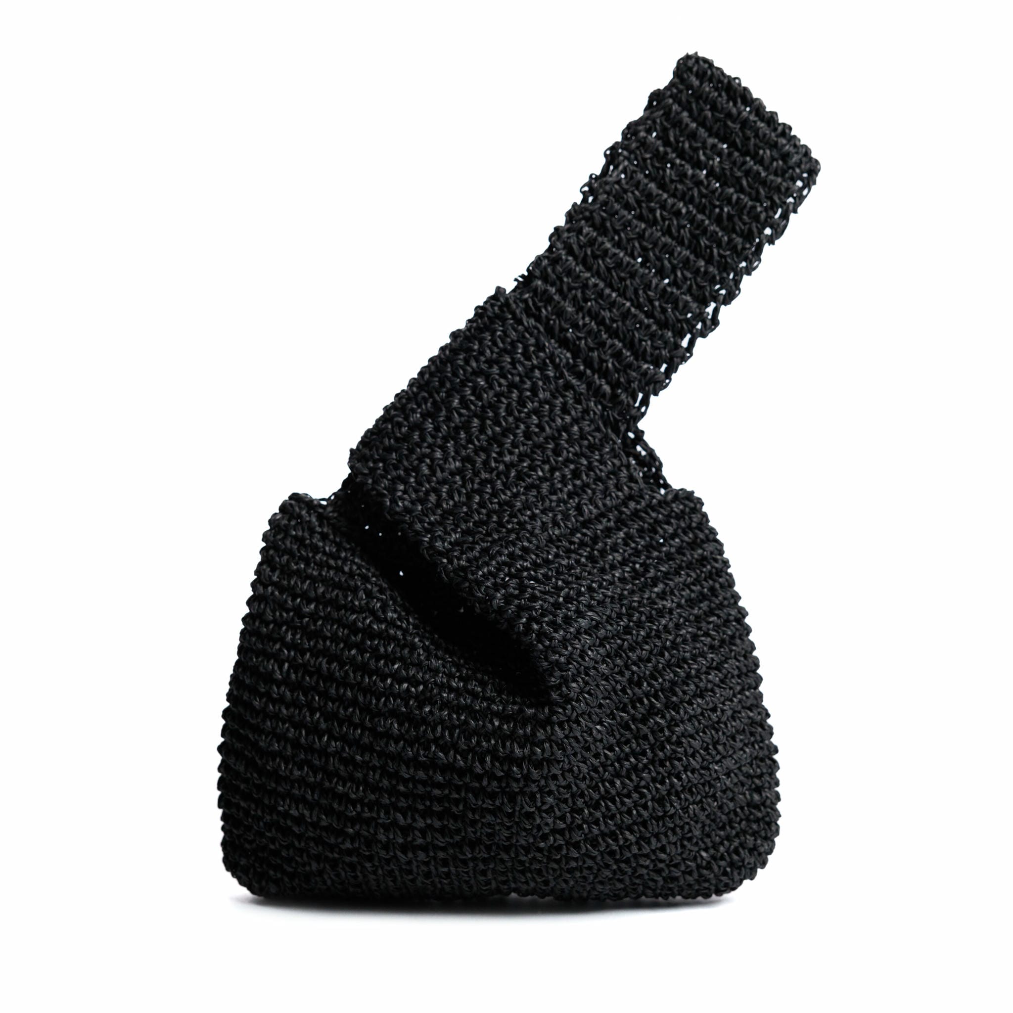 215A0057-scaled Pretzel Raffia Bag - Image 1