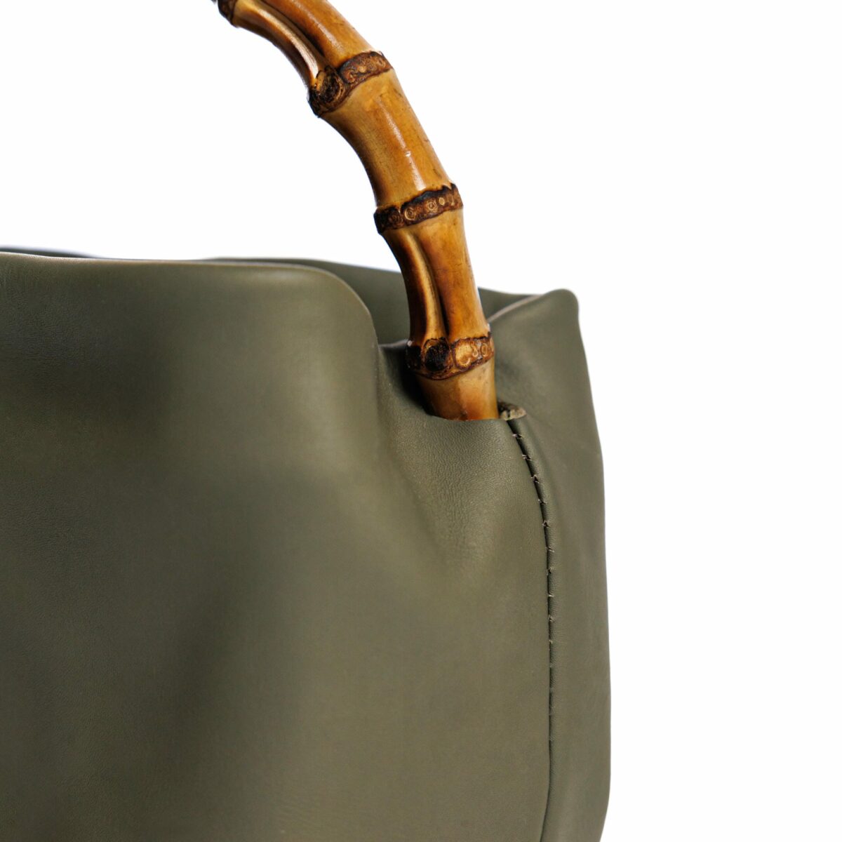 Bamboo Olive Bag - Image 3