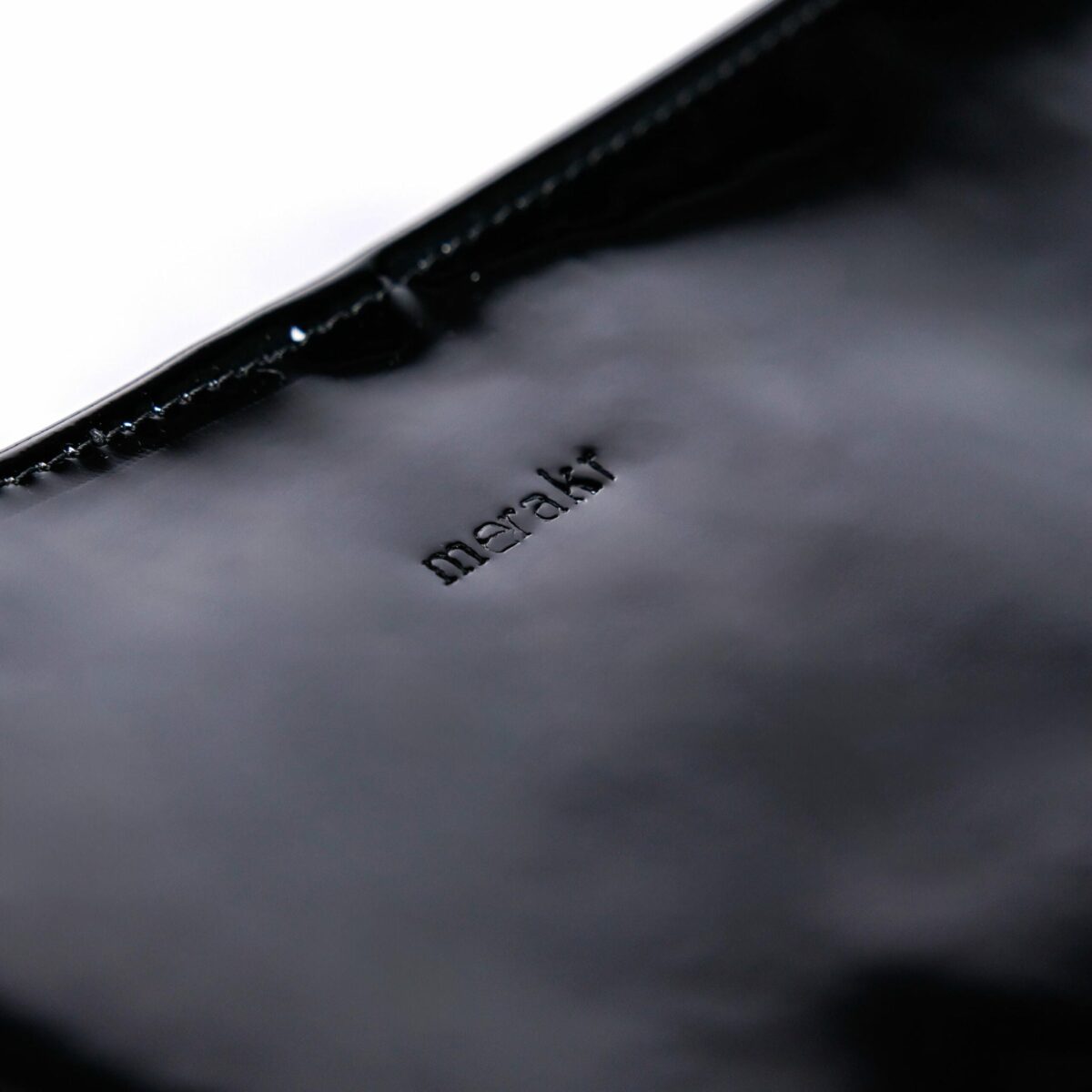 Bucket Patent Leather Bag - Image 3