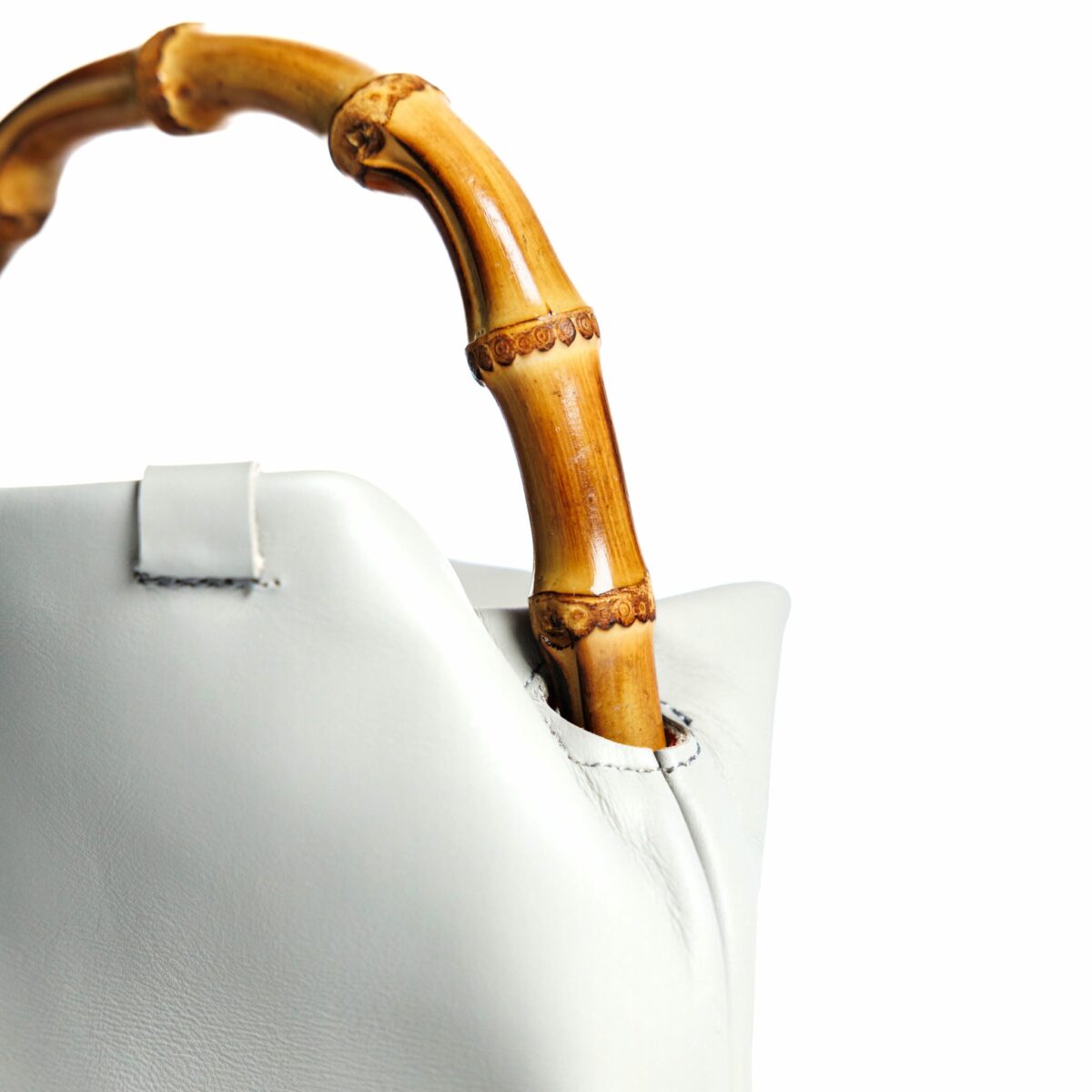 Gray Bamboo Bag - Image 3