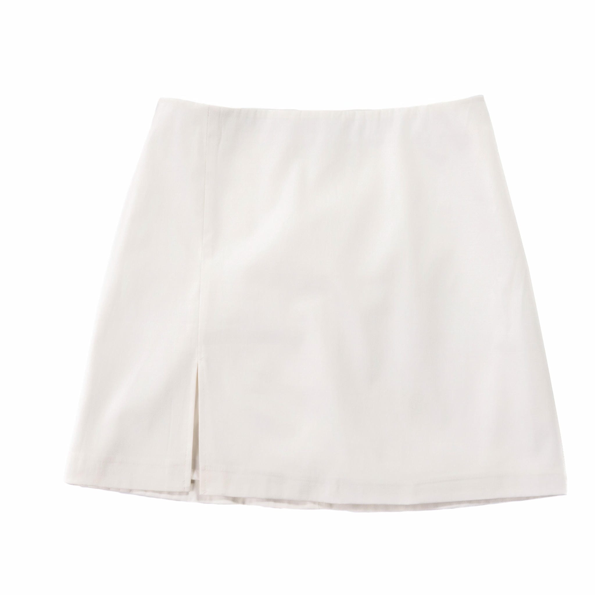 215A0350-scaled White Wool Skirt - Image 1