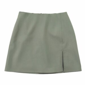 Sage Wool Skirt