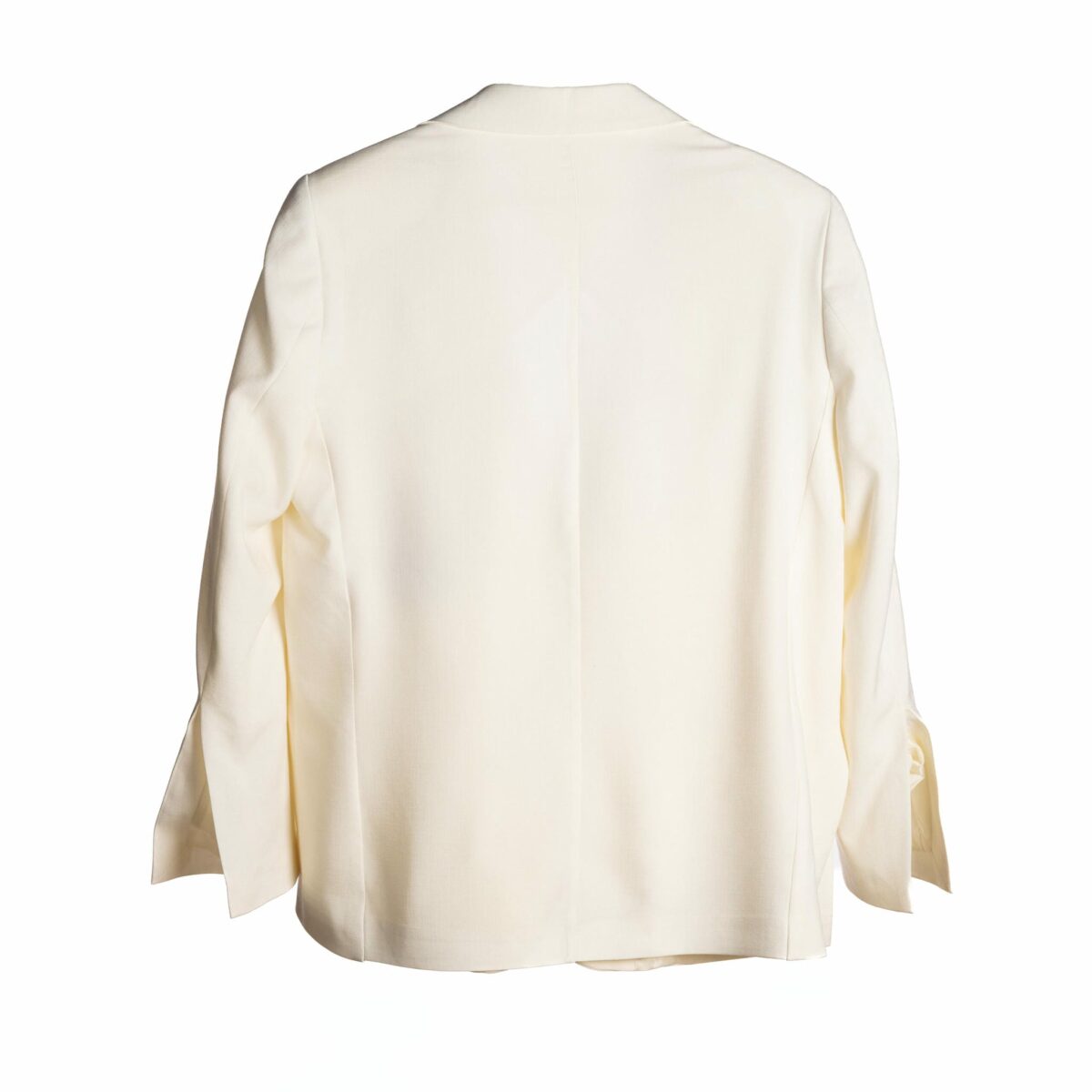 Classic White Cloud Linen Blazer - Image 5