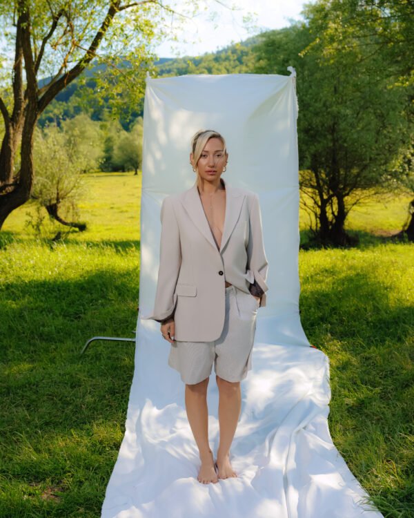 Linen Shorts Set - Image 3