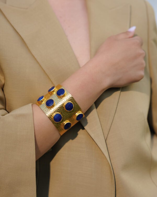Blue Lapis Bracelet - Image 2
