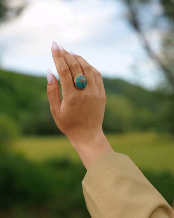 Turquoise Blue Ring
