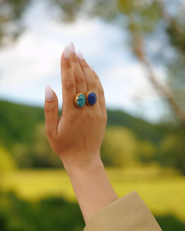 Turquoise Blue Ring - Image 2