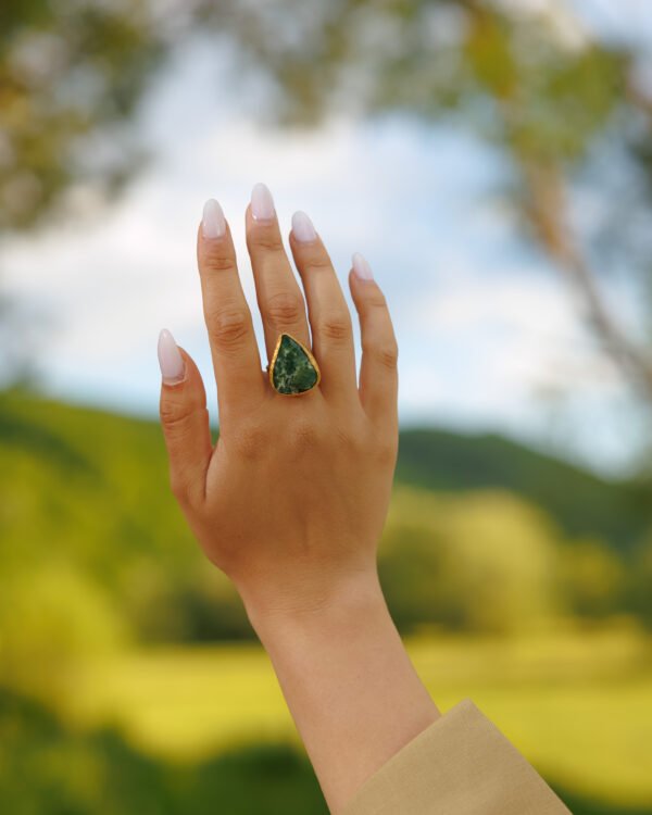Green Malachite Ring