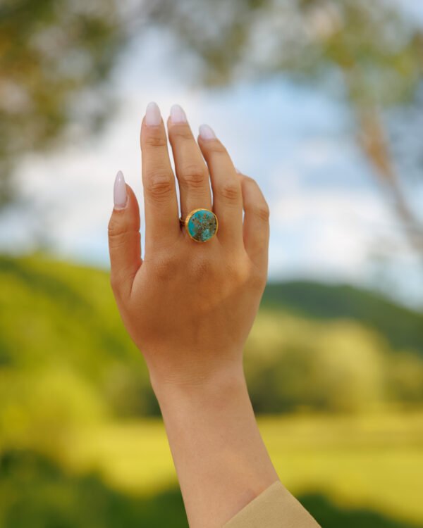 Turquoise Blue Ring