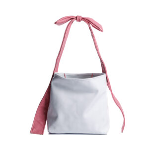 Bow Leather Totebag