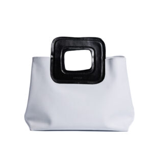 The White Leather Bag