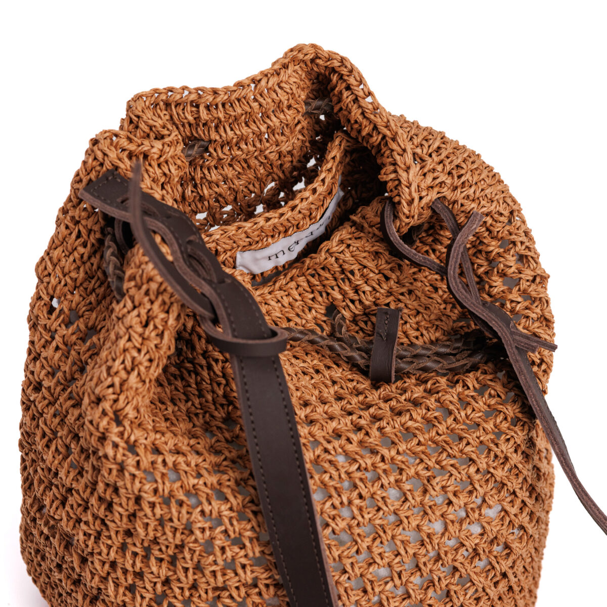 Raffia Bucket Bag - Image 4