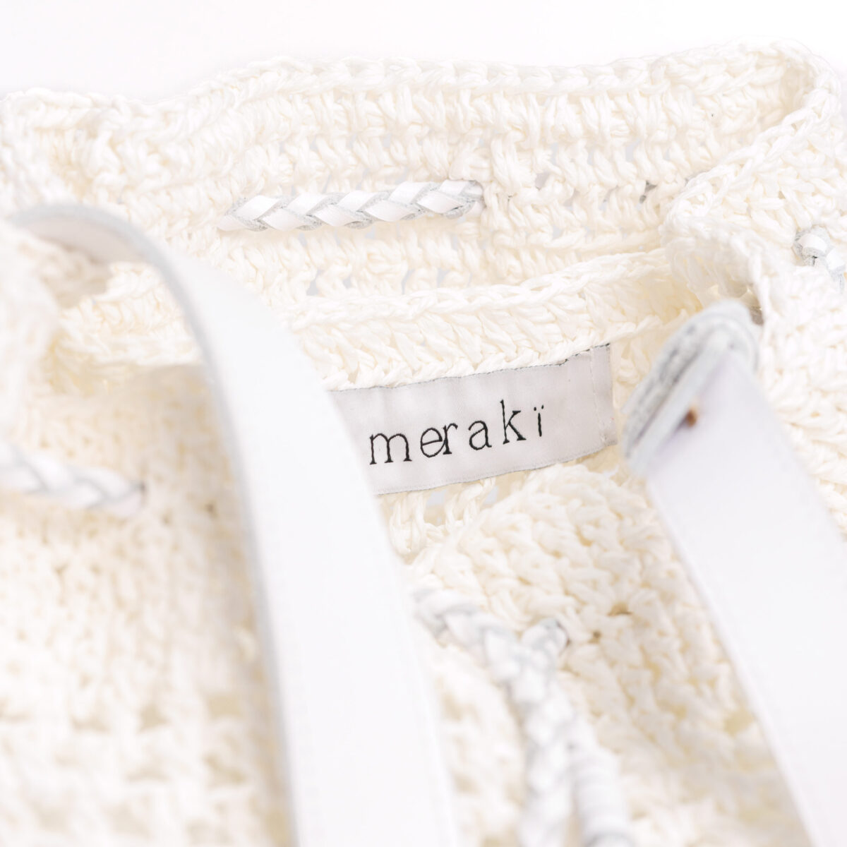 Raffia Bucket Bag - Image 4
