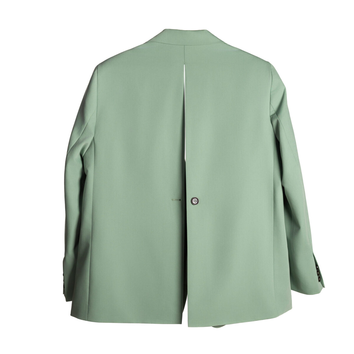Pistachio Green Wool Blazer - Image 3