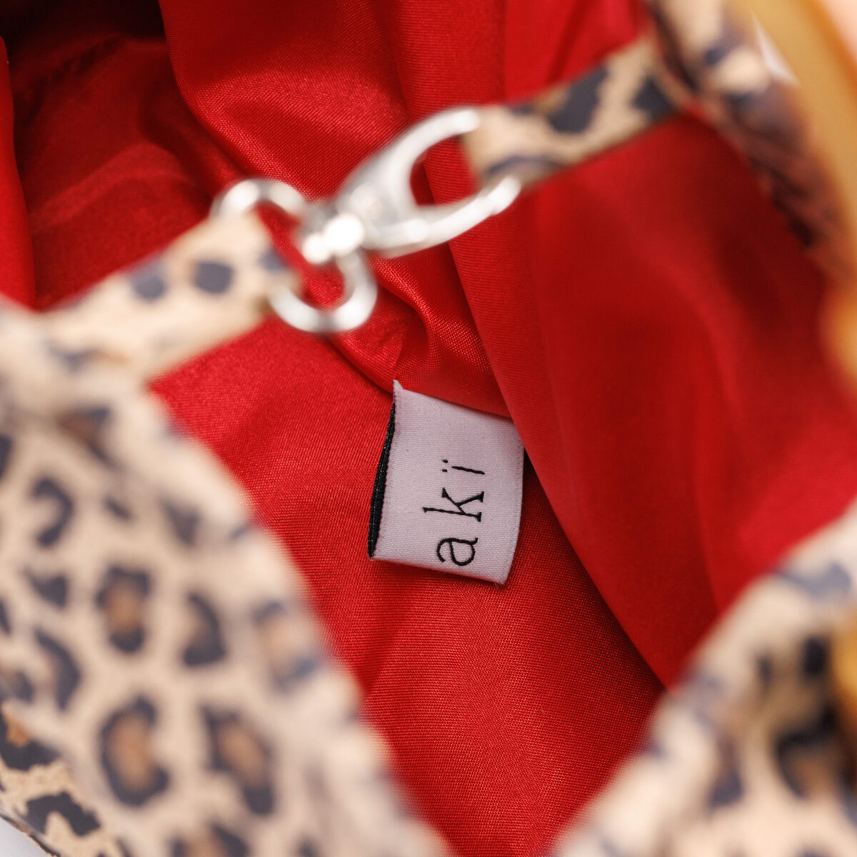 Bamboo Leopard Bag - Image 3