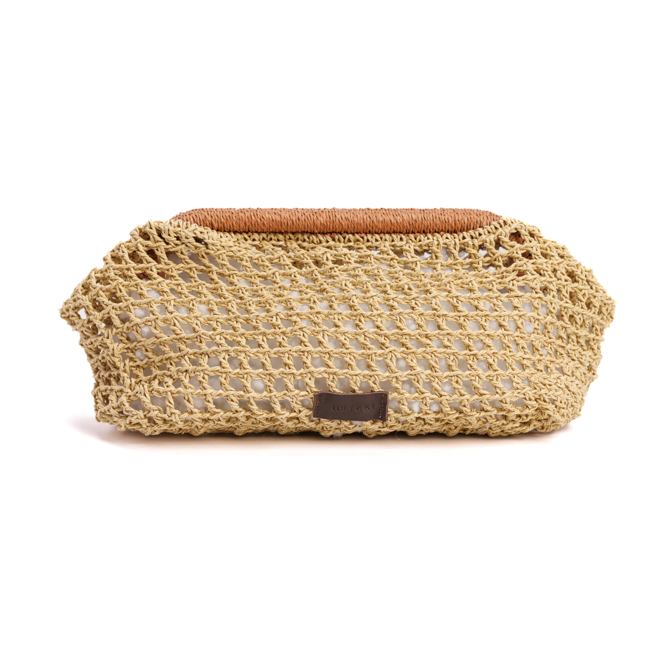 215A0421-scaled-1 Cloud Raffia Clutch - Image 1