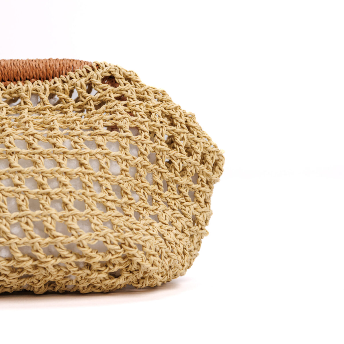 Cloud Raffia Clutch - Image 3