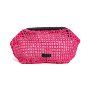 Cloud Raffia Clutch