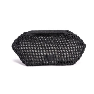 Cloud Raffia Clutch